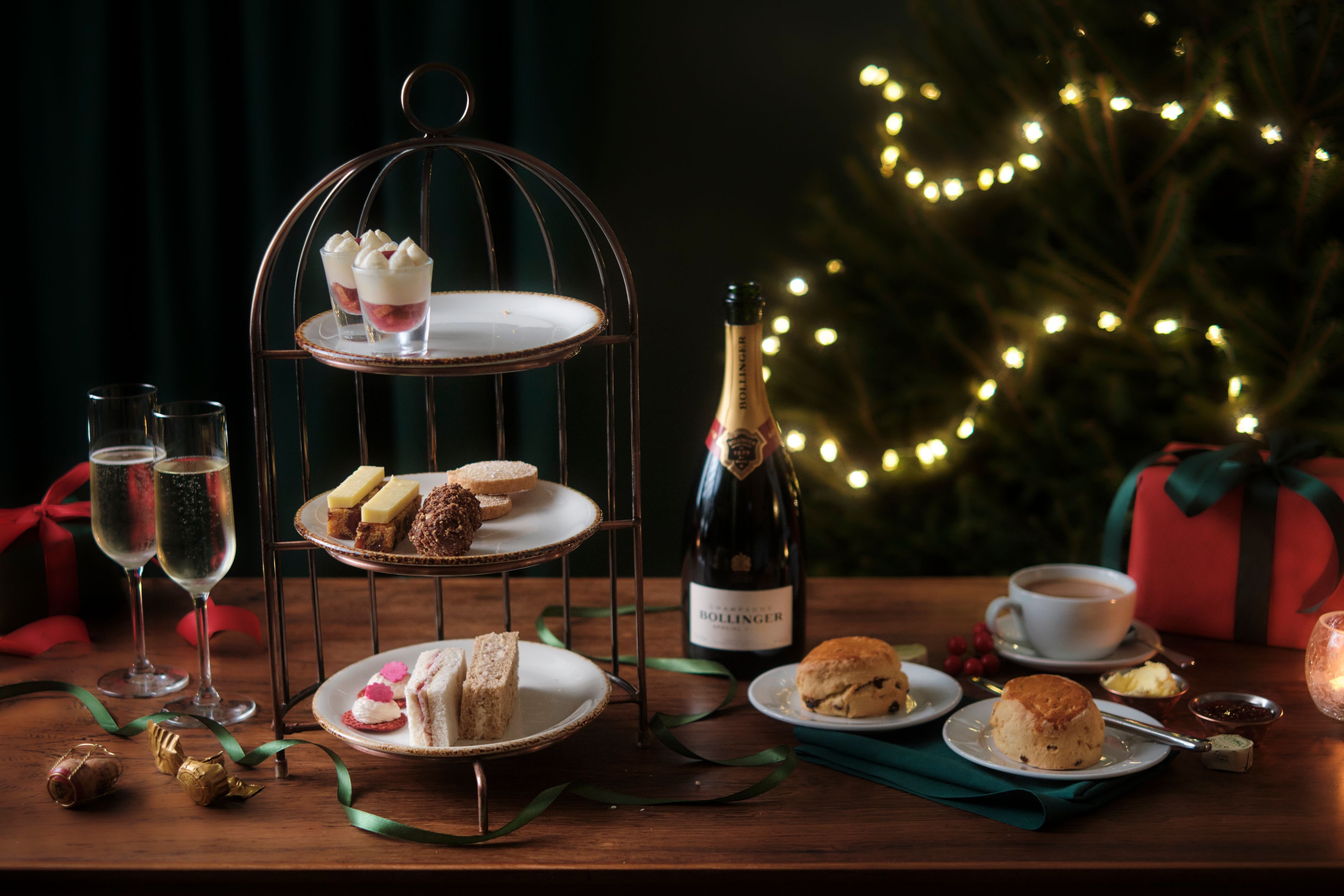 Festive afternoon tea